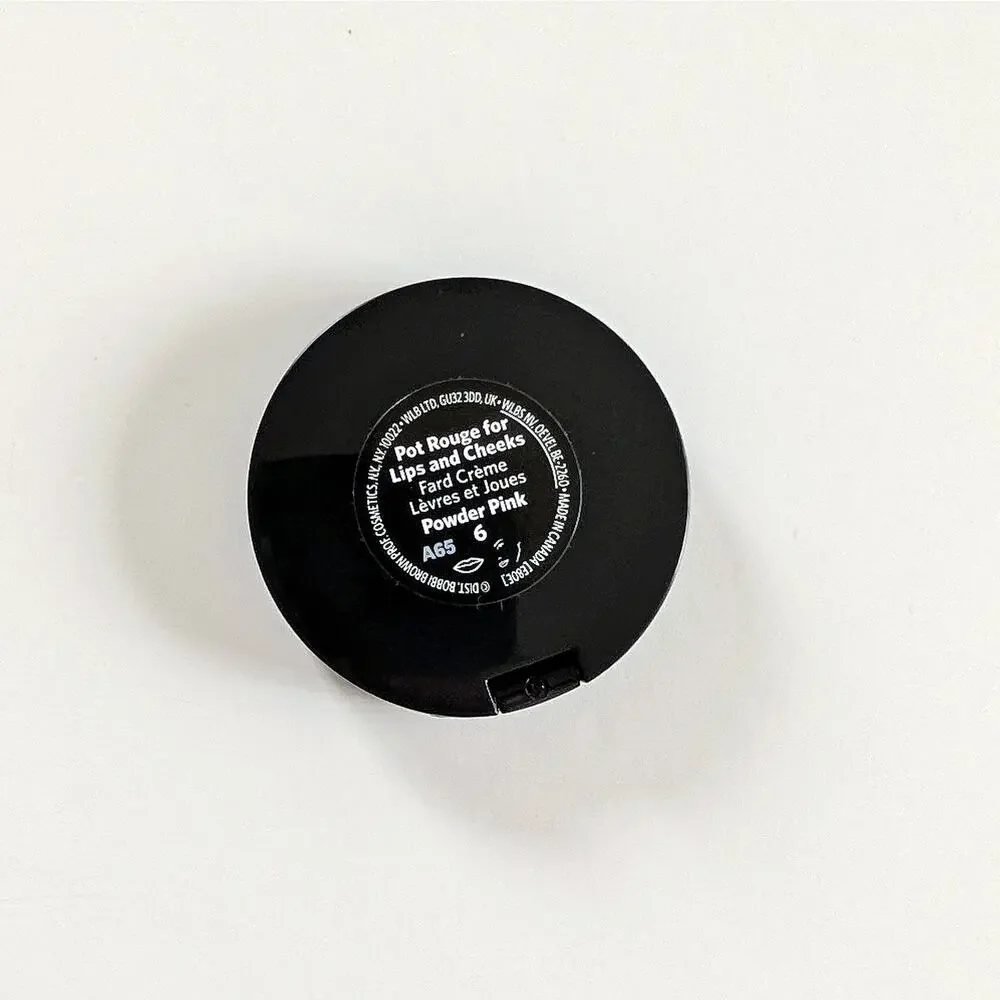 Bobbi Brown Pot Rouge for Lips and Cheeks 6 Powder Pink 0.13 oz (full size)